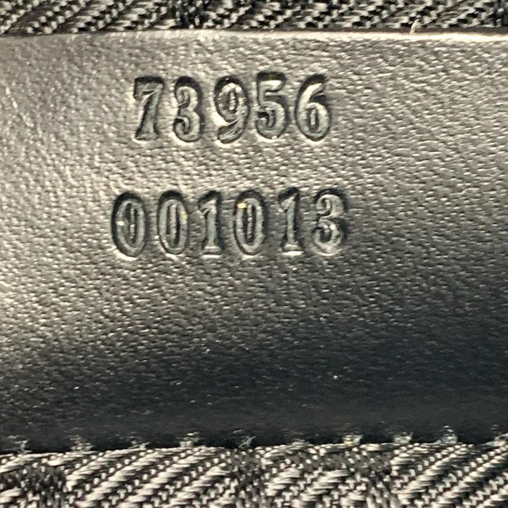 Gucci Second Bag Canvas Black — view 7