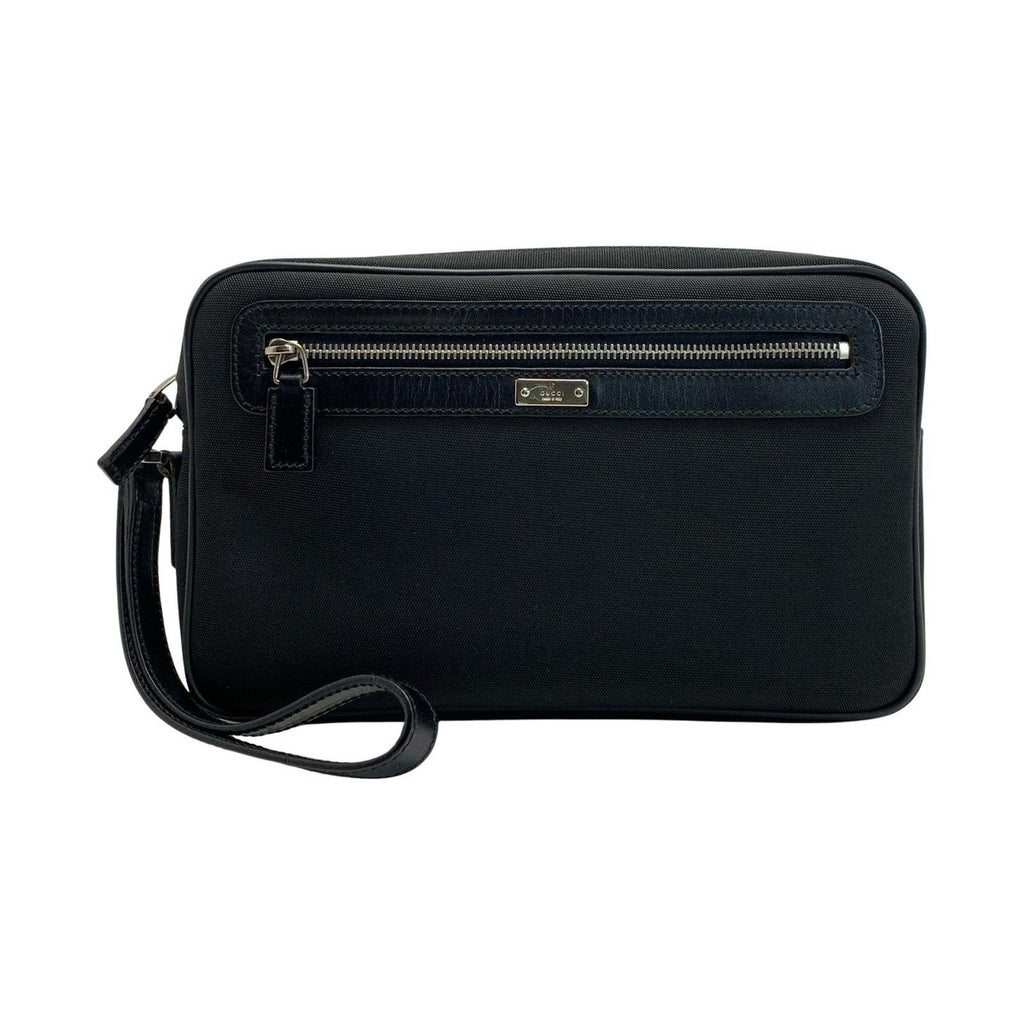 Gucci Second Bag Canvas Black