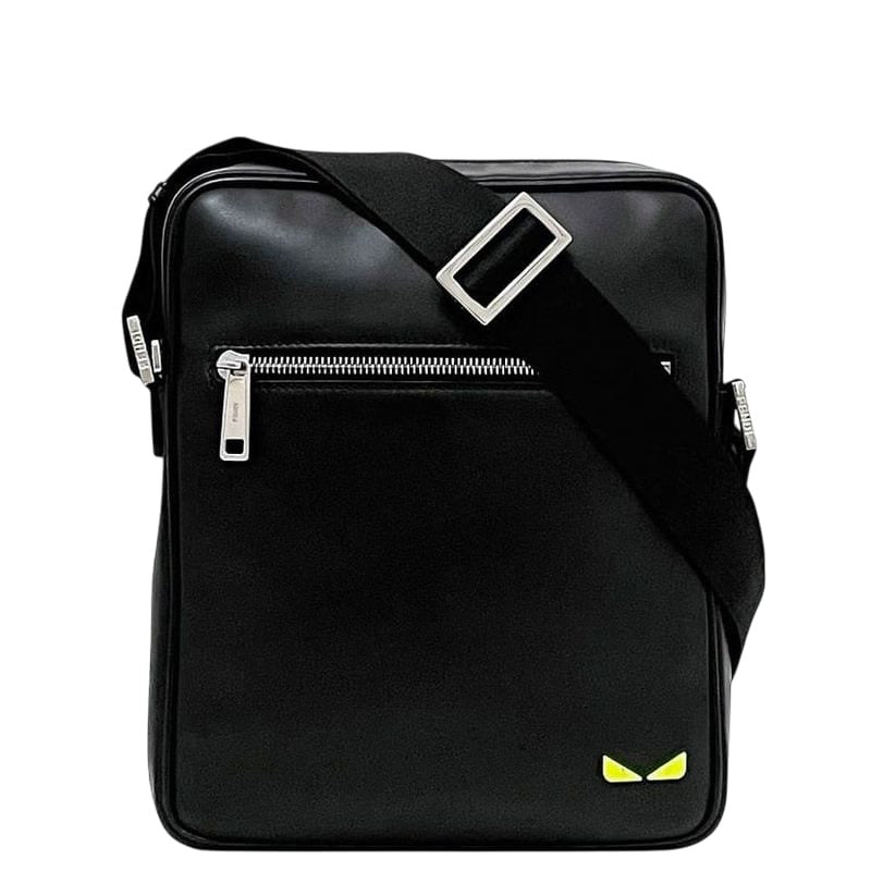 Fendi Shoulder Bag Black Neon Green