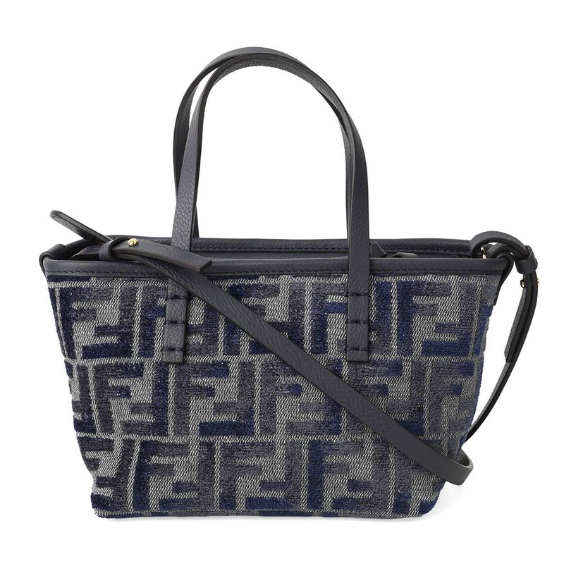 Fendi Handbag Roll Mini Blue — view 2