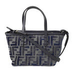 Fendi Handbag Roll Mini Blue — view 2