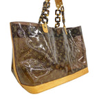 Louis Vuitton Tote Monogram Vinyl Cover Amble GM Brown — view 2