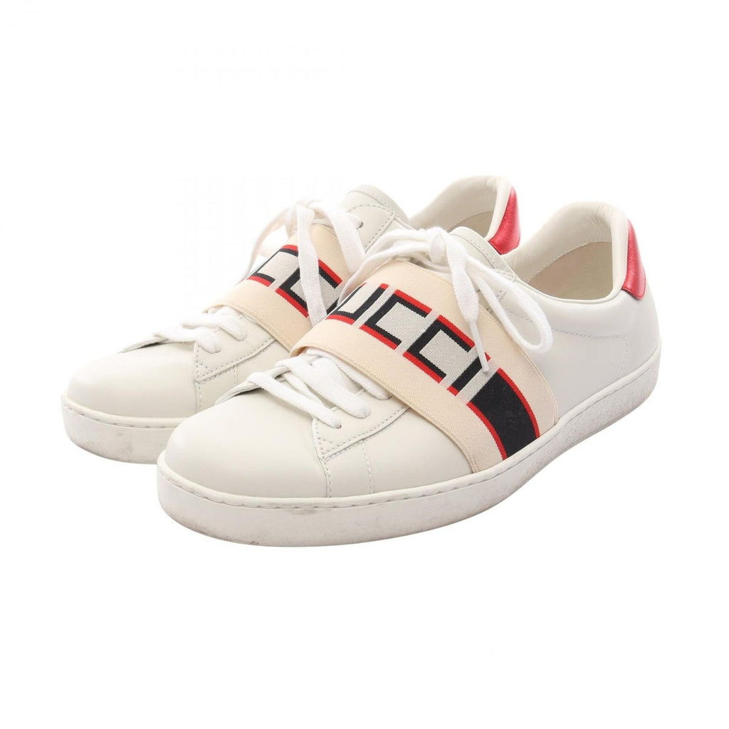 Gucci Sneakers Ace Stripe Leather Shoes