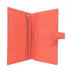 Hermes Bearn Souffle Wallet Rose Texas — view 4