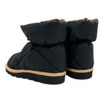Louis Vuitton Pillow Line Monogram Boots Short Shoes Nylon Black Brown — view 4