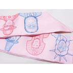Hermes Twilly Scarf Dress CODE Rose Pale S 100% — view 2
