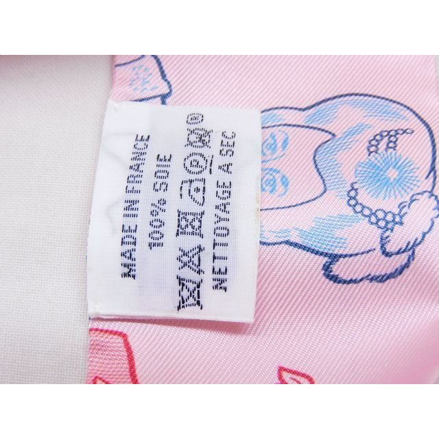 Hermes Twilly Scarf Dress CODE Rose Pale S 100% — view 4