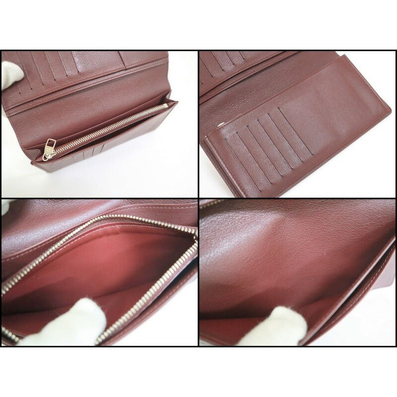 Louis Vuitton Portefeuille Brother Wallet Taurillon Bordeaux — view 6