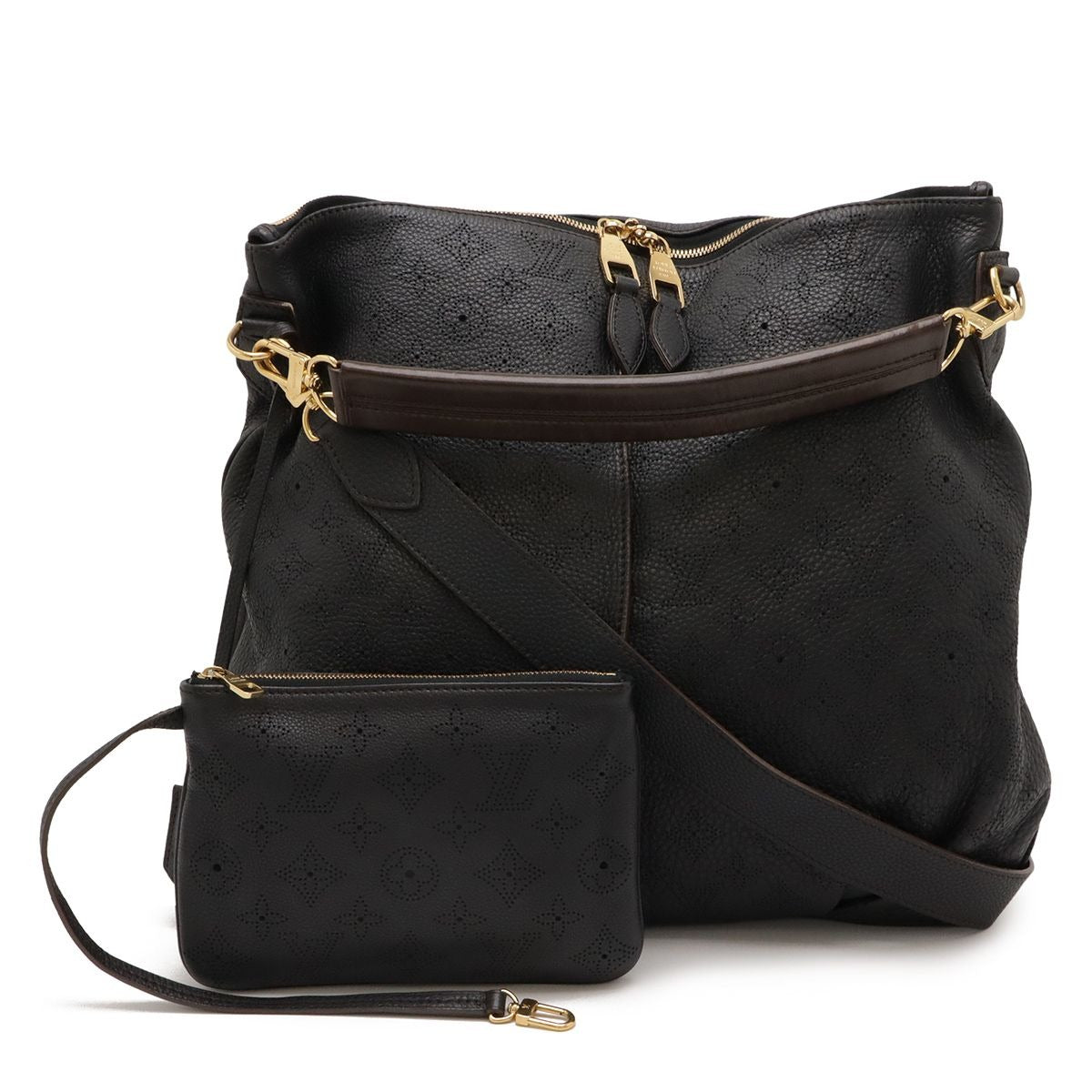 Louis Vuitton Monogram Mahina Selene MM 2-Way Shoulder Bag