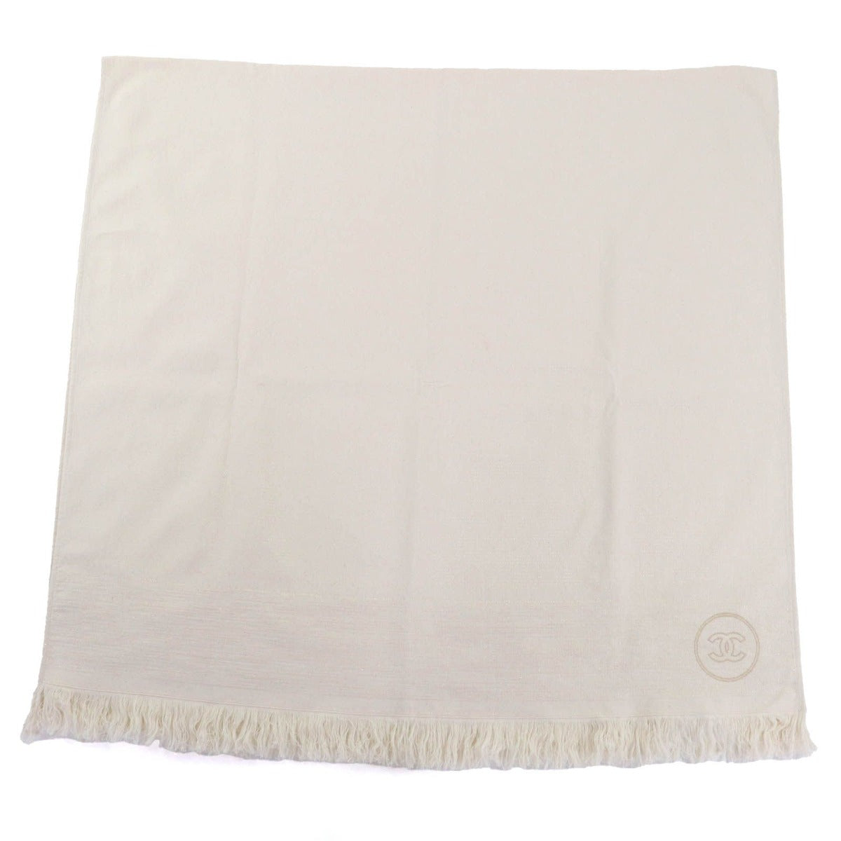 Chanel Cotton Embroidery with Fringe — view 2