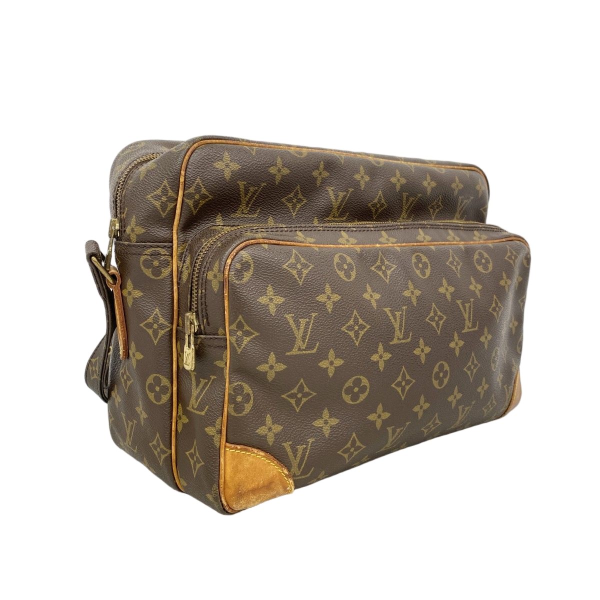 Louis Vuitton Shoulder Bag Monogram Nile GM Brown — view 2