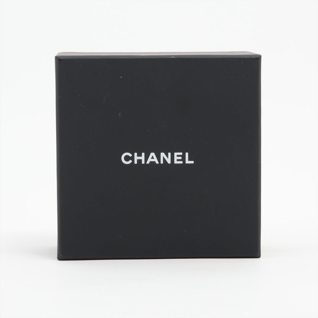 Chanel CC Logo Charm Rhinestone Silver Mirror Key Holder Chain Ball — view 5