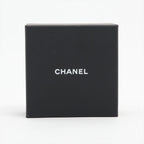 Chanel CC Logo Charm Rhinestone Silver Mirror Key Holder Chain Ball — view 5