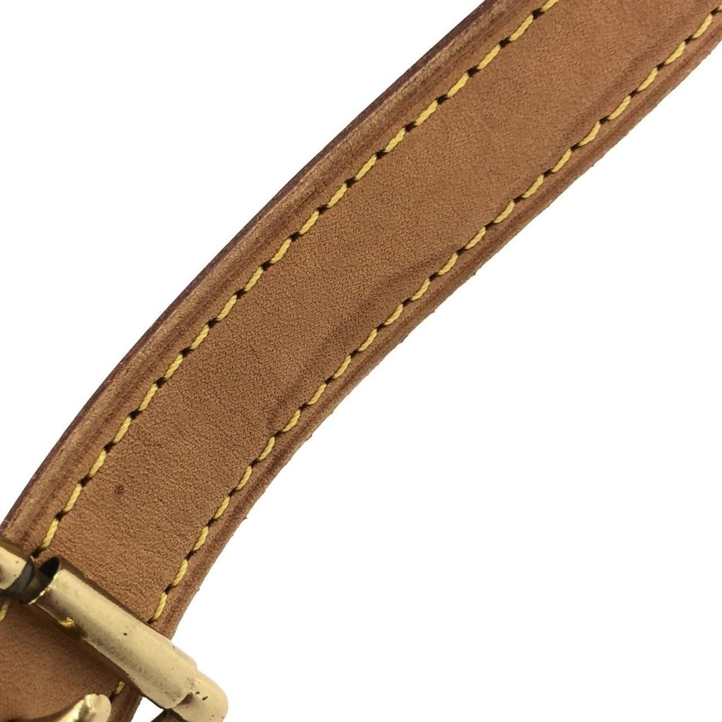 Louis Vuitton Monogram Pochette Croissant Shoulder Bag Brown Marron — view 5