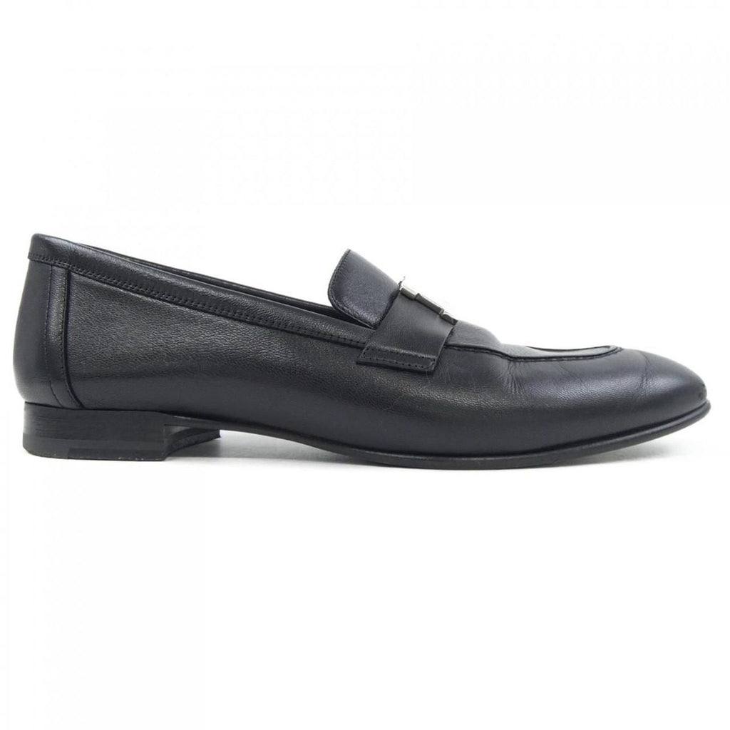 Hermes Paris Shoes Loafers Black