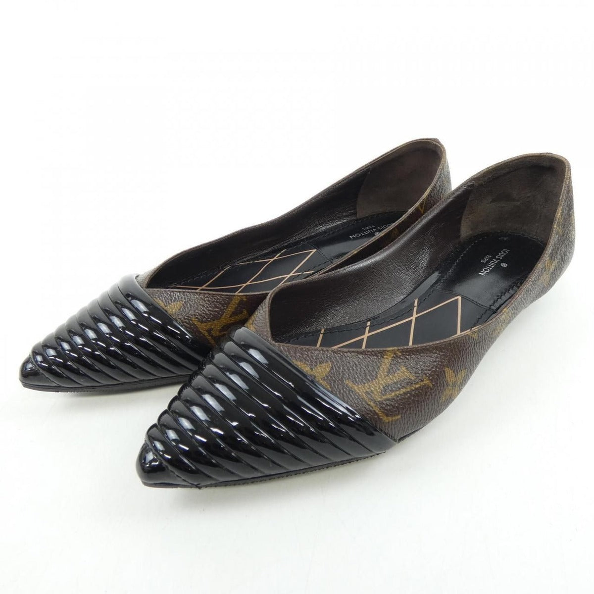 Louis Vuitton Flat Shoes Black 36 — view 3