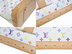 Louis Vuitton Takashi Murakami Alma GM Handbag Monogram Multicolor White — view 7