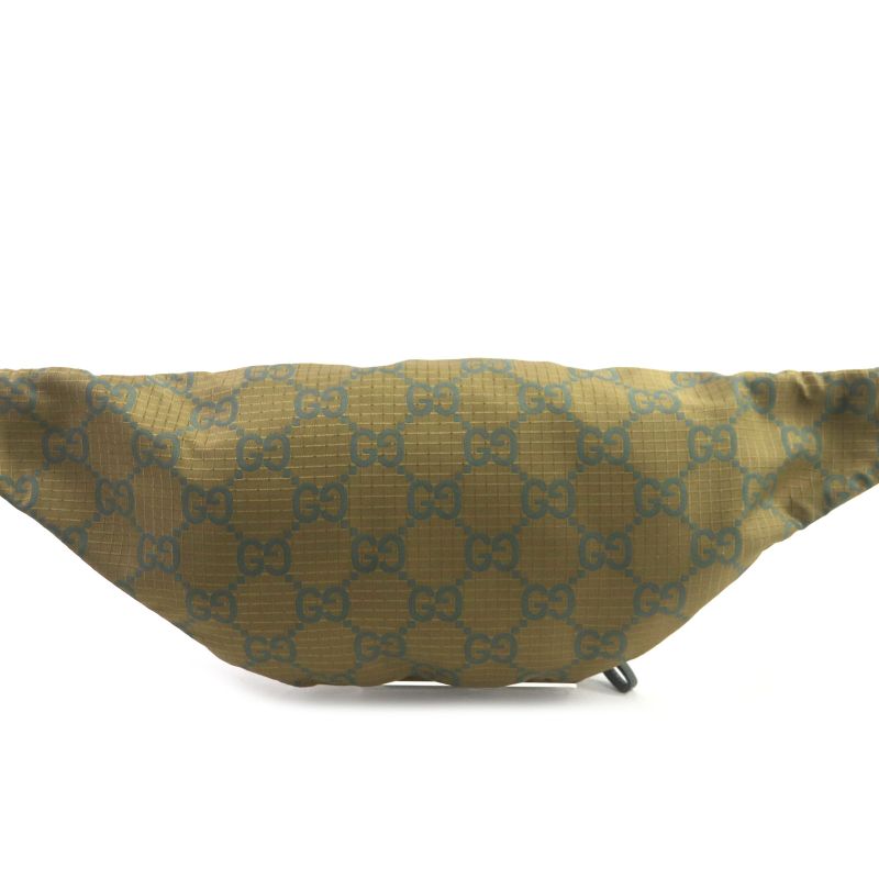 Gucci GG Ripstop Belt Bag Body Leather Use Waist Khaki Storage — view 4