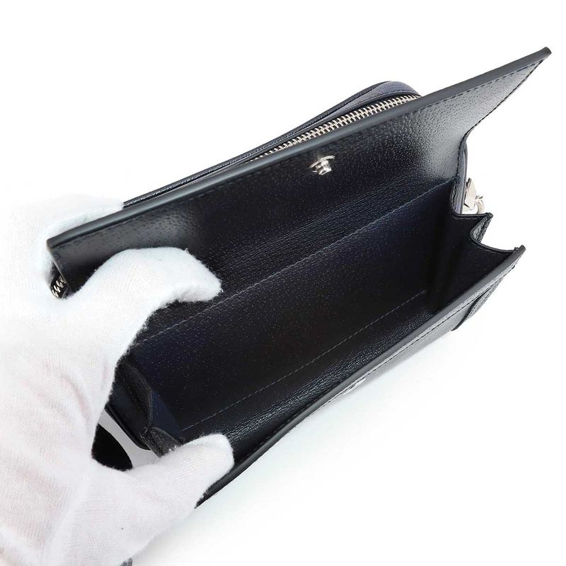 Gucci Shoulder Bag Ophidia Navy Black — view 7