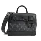 Louis Vuitton Steamer PM 2-Way Shoulder Bag Monogram Eclipse Black IC — view 2