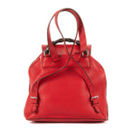 Gucci Bamboo Backpack Tassel Red Grain Leather — view 5