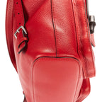 Gucci Bamboo Backpack Tassel Red Grain Leather — view 7
