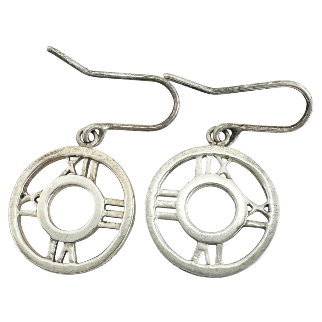 Tiffany & Co Atlas Silver Earrings