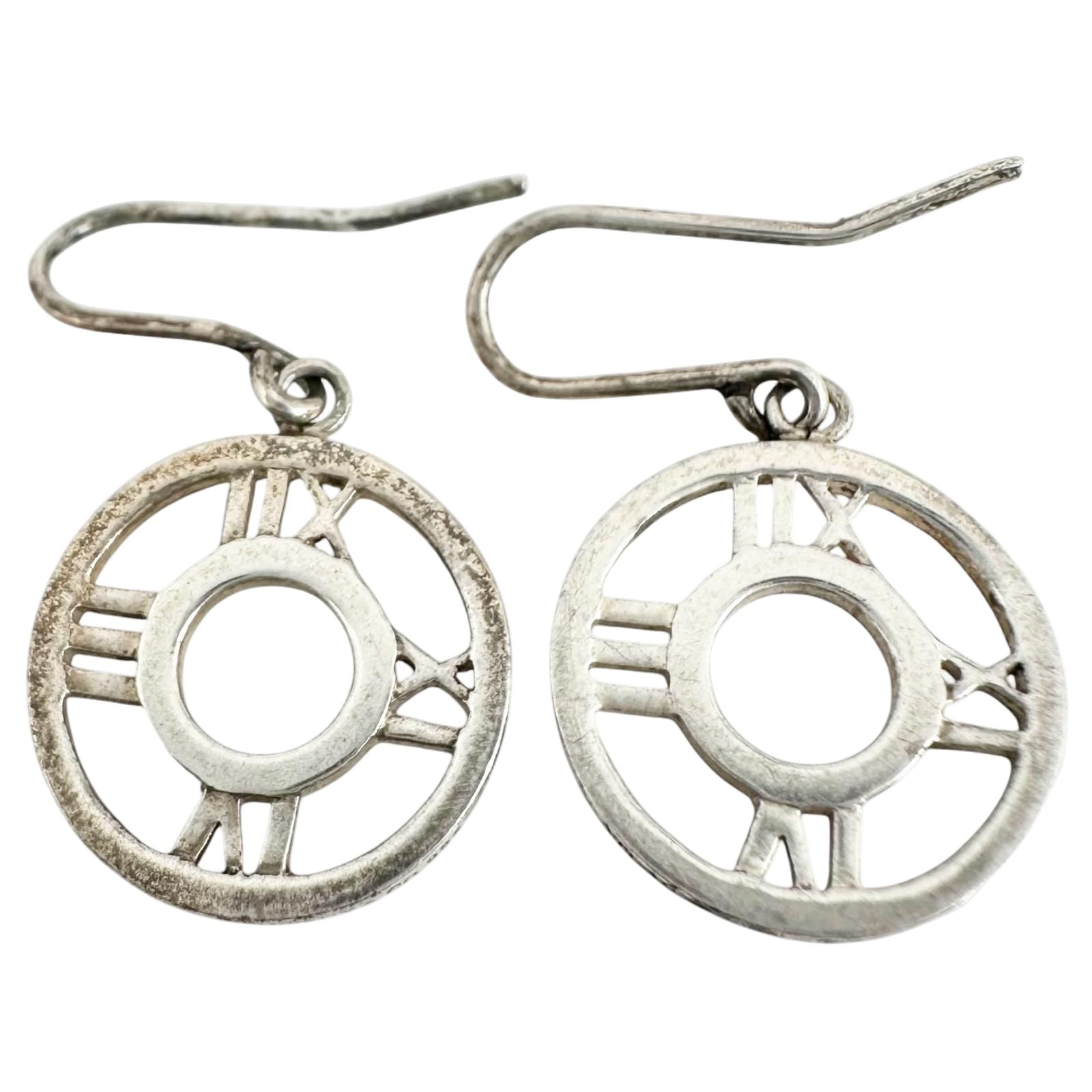 Tiffany & Co Atlas Silver Earrings — view 2