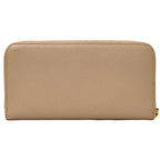 Prada Wallets ed Long Saffiano Beige 1 Ml506 Gold Hardware Round — view 2