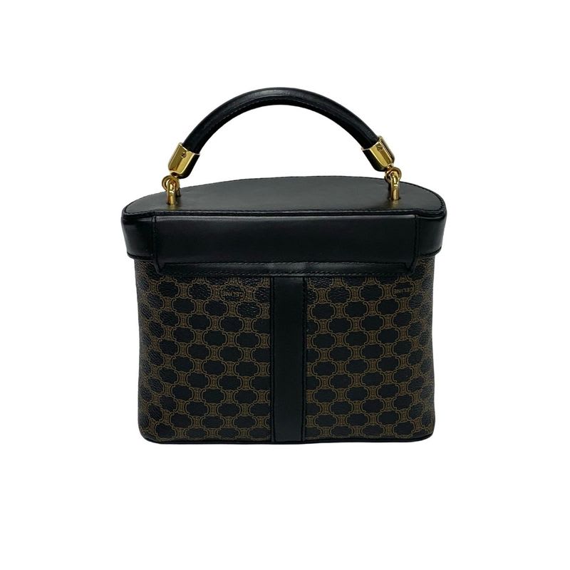 Celine Macadam Blason Pattern Triomphe Logo Hardware Leather 2-Way — view 5