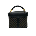 Celine Macadam Blason Pattern Triomphe Logo Hardware Leather 2-Way