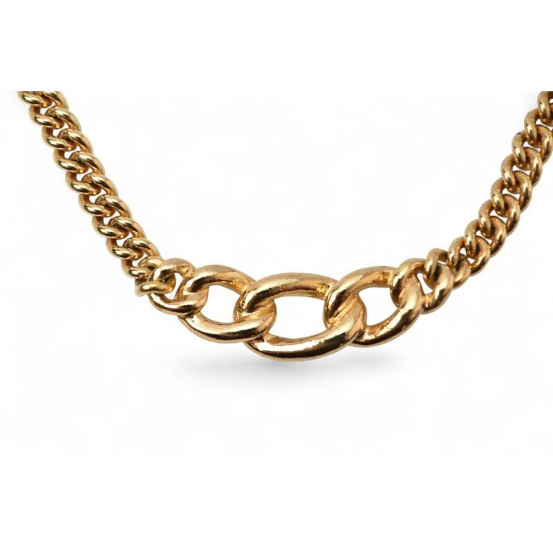 Christian Dior Necklace Vintage Rhinestone Black — view 5