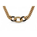 Christian Dior Necklace Vintage Rhinestone Black