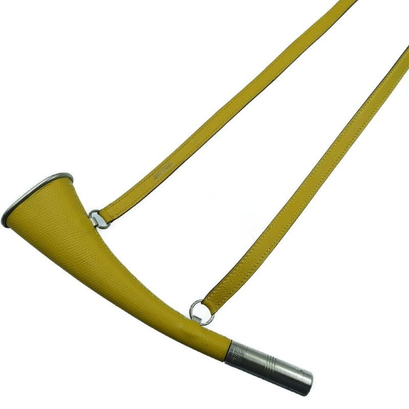 Hermes Necklace Courchevel Yellow — view 2