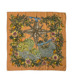 Hermes Scarf Carre 90 Orange Beige Pass Iflores