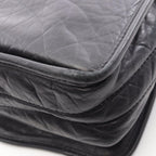 Chanel Shoulder Bag Wild Stitch Black Calf — view 8