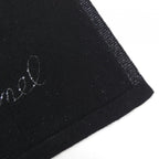 Chanel Scarf Cashmere Black — view 2