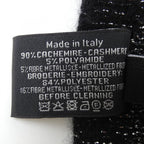 Chanel Scarf Cashmere Black — view 3