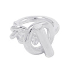Hermes Ring Croisette MM Silver 52