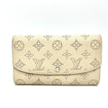 Louis Vuitton Portefeuille Iris Monogram Mahina Leather Ivory White