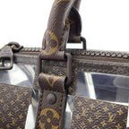 Louis Vuitton Monogram Chess Keepall Bandouliere Boston Bag — view 5