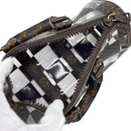 Louis Vuitton Monogram Chess Keepall Bandouliere Boston Bag — view 7