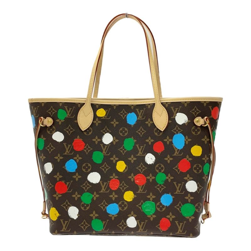 Louis Vuitton Monogram Yayoi Kusama Neverfull MM — view 5