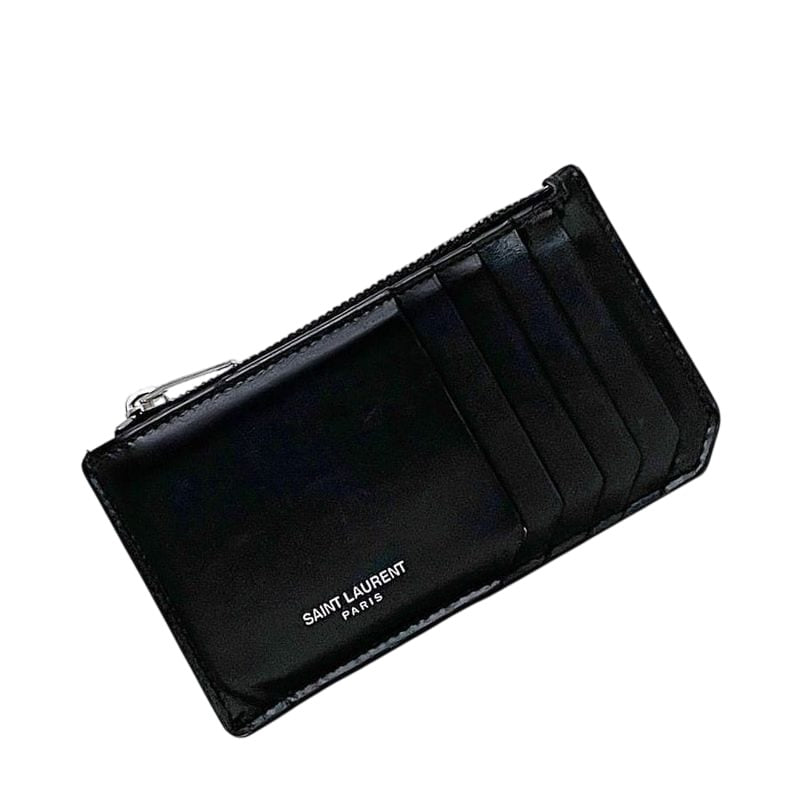 Saint Laurent Coin Case Card Black — view 2