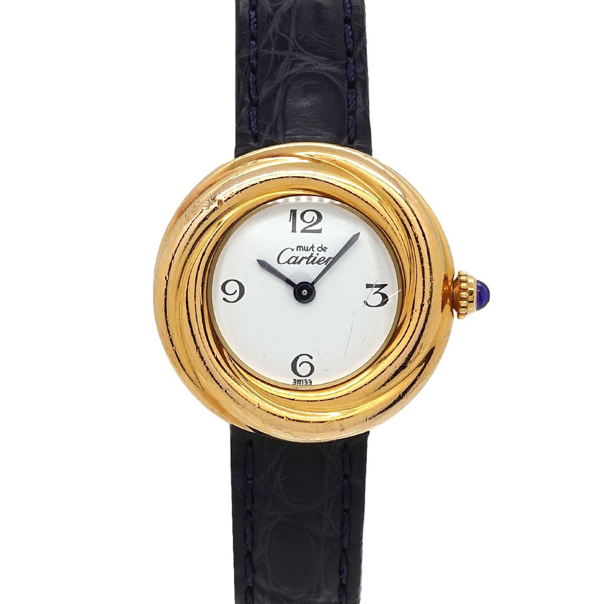 Cartier Must Trinity Vermeil Vintage Watch Quartz