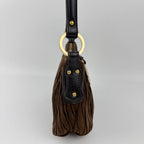Fendi Shoulder Bag Brown Suede Vintage — view 5
