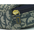 Dior Saddle Trotter Pouch Case Canvas Navy — view 7