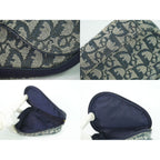 Dior Saddle Trotter Pouch Case Canvas Navy — view 8