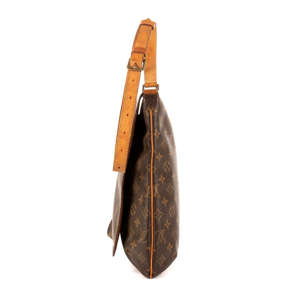 Louis Vuitton Musette Salsa Long Strap Brown Monogram Canvas Shoulder Bag — view 3