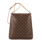 Louis Vuitton Musette Salsa Long Strap Brown Monogram Canvas Shoulder Bag — view 5